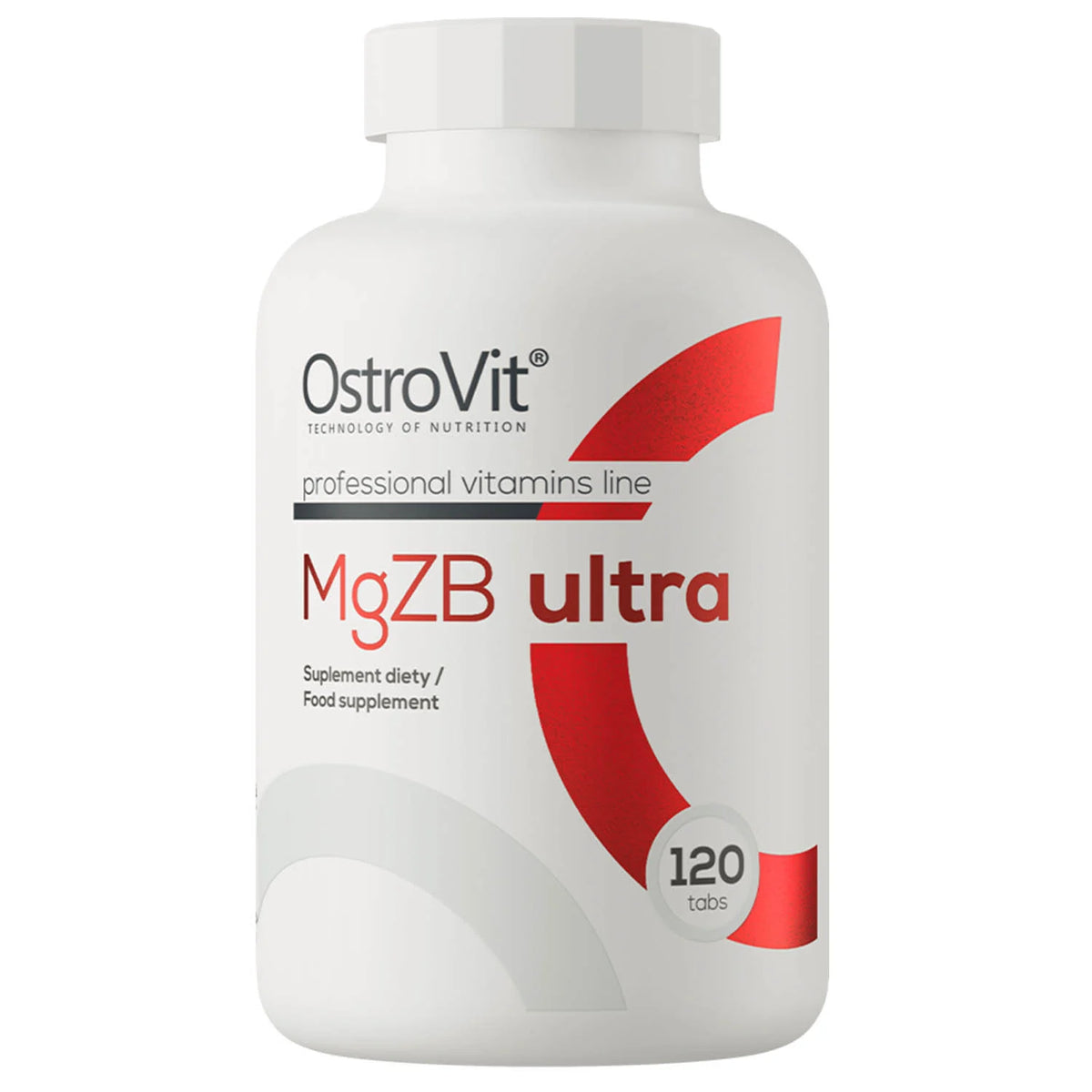 MgZB Ultra, ZMA (Zinc, Magnesium, Vitamin B6), OstroVit, 120 tablete