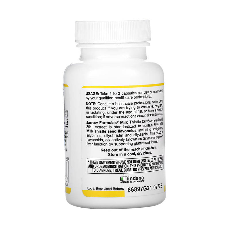 Încărcați imaginea în vizualizatorul Galerie, Milk Thistle 30:1 Extract, 150 mg, Jarrow Formulas, 100 capsule
