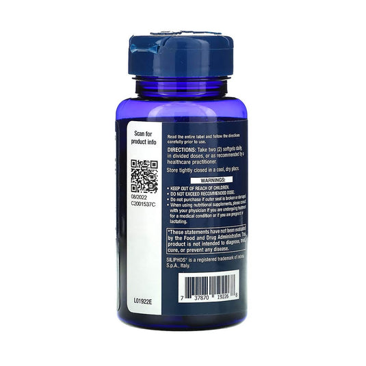 Milk Thistle Extract (Ciulin de Lapte), Life Extension, 60 softgels
