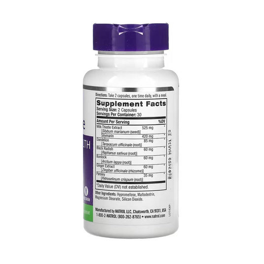 Milk Thistle Extract, Silymarin Complex, Natrol, 60 capsule