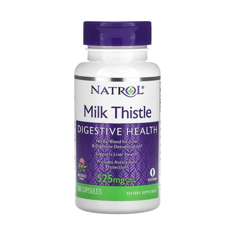 Încărcați imaginea în vizualizatorul Galerie, Milk Thistle Extract, Silymarin Complex, Natrol, 60 capsule
