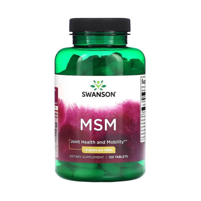MSM (Sanatatea Articulatiilor), 1500 mg, Swanson, 120 tablete SWU112