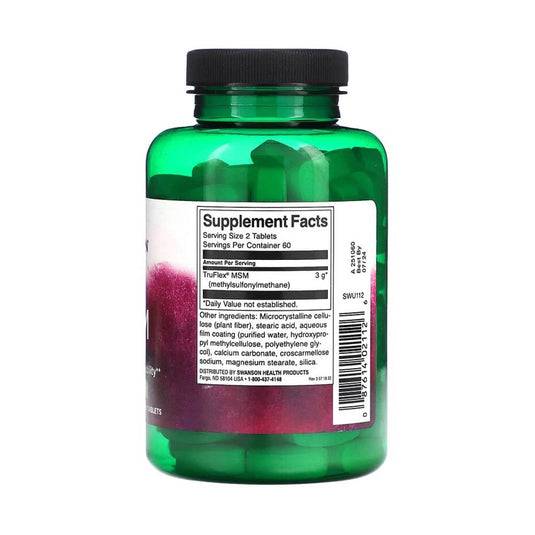 MSM (Sanatatea Articulatiilor), 1500 mg, Swanson, 120 tablete SWU112