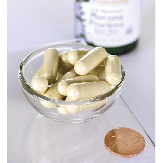 Full Spectrum Mucuna Pruriens, Velvet Bean 400mg, Swanson, 60 caps SW1581
