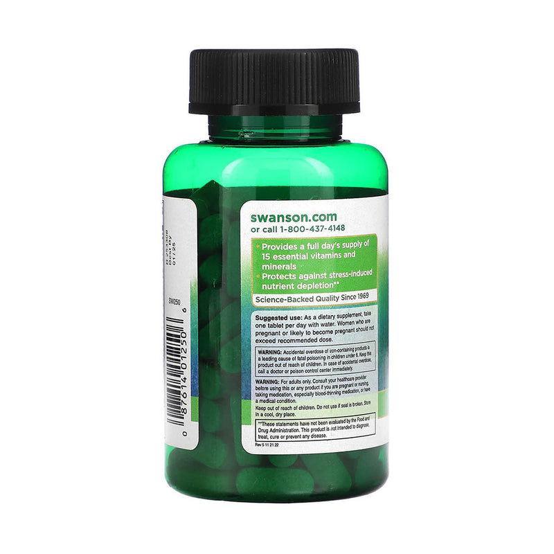 Încărcați imaginea în vizualizatorul Galerie, Just One Multi with Iron (Multivitamine cu Fier), Swanson, 130 tablete SW250
