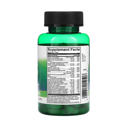 Just One Multi with Iron (Multivitamine cu Fier), Swanson, 130 tablete SW250