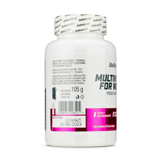 Multivitamin for Women, BioTech USA, 60 tablete
