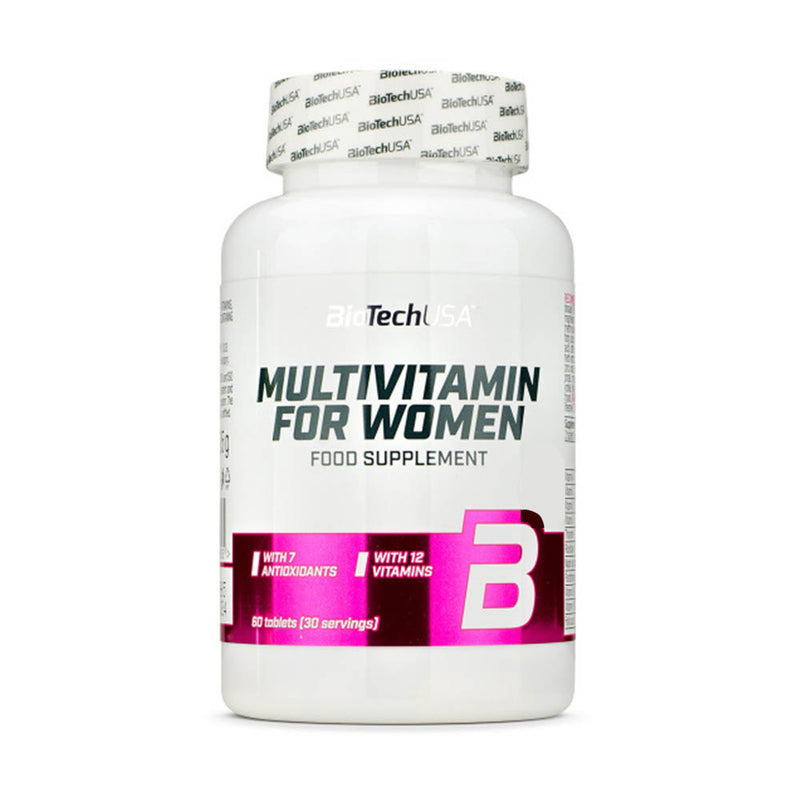 Încărcați imaginea în vizualizatorul Galerie, Multivitamin for Women, BioTech USA, 60 tablete
