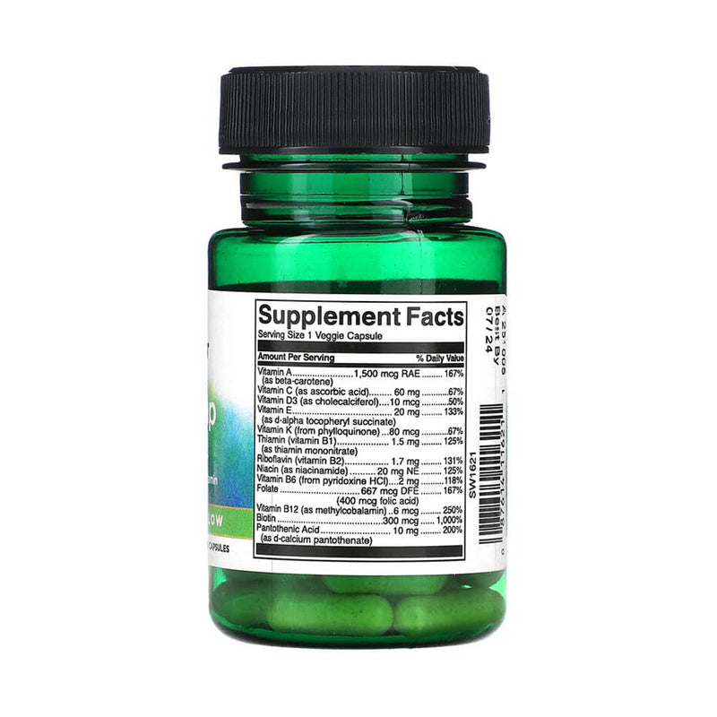 Încărcați imaginea în vizualizatorul Galerie, Multivitamin Mini Cap, Swanson, 30 capsule SW1621
