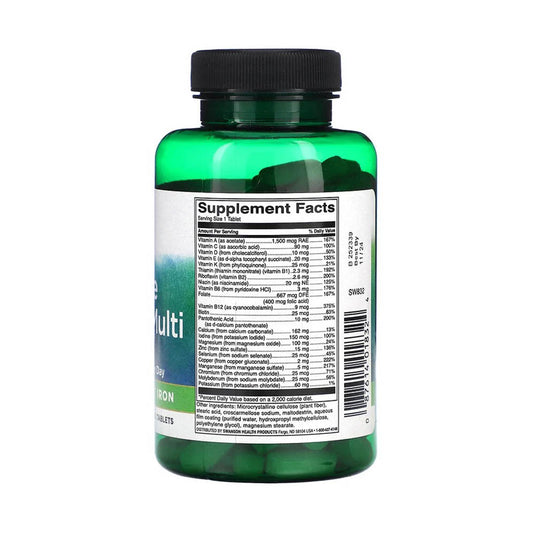 Just One Multivitamin without Iron, Swanson, 130 tablete SW832