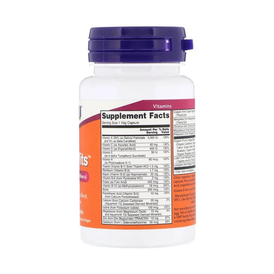 Multivitamine Daily Vits, Now Foods, 30 capsule