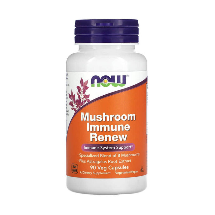 Mushroom Immune Renew, (Imunostimulator), Now Foods, 90 capsule