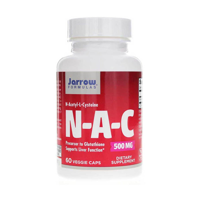 N-A-C (N-Acetyl Cysteine), 500 mg, Jarrow Formulas, 60 capsule