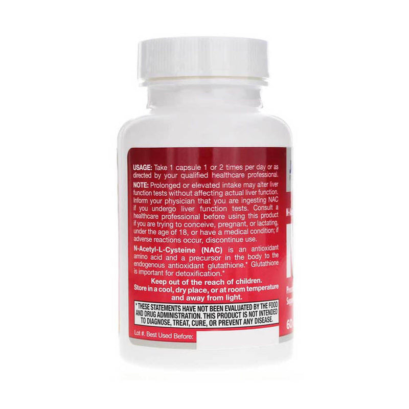 Încărcați imaginea în vizualizatorul Galerie, N-A-C (N-Acetyl Cysteine), 500 mg, Jarrow Formulas, 60 capsule
