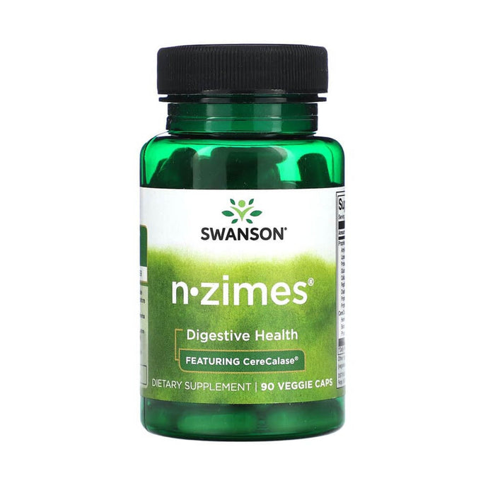 N-Zimes Digestive Enzyme, Swanson, 90 capsule SWU502