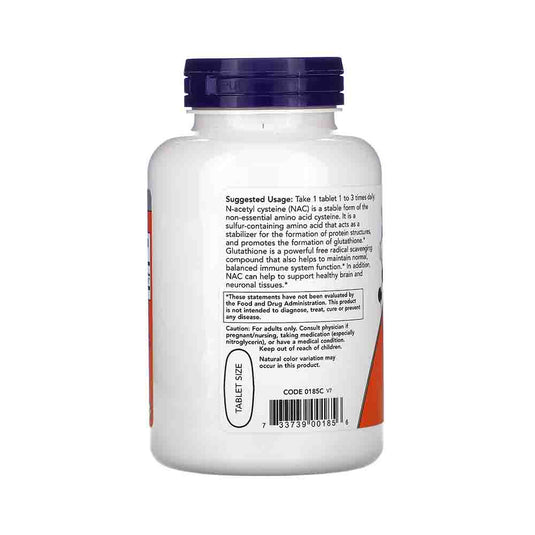 NAC, N-Acetyl Cysteine 1000mg, Now Foods, 120 tablete