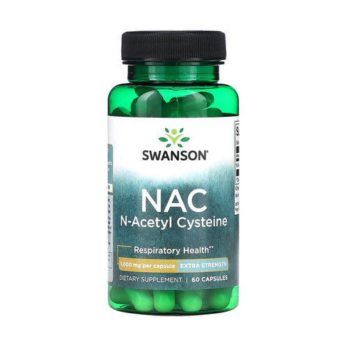 NAC, N-Acetyl Cysteine, 1000 mg, Swanson, 60 capsule SW1842