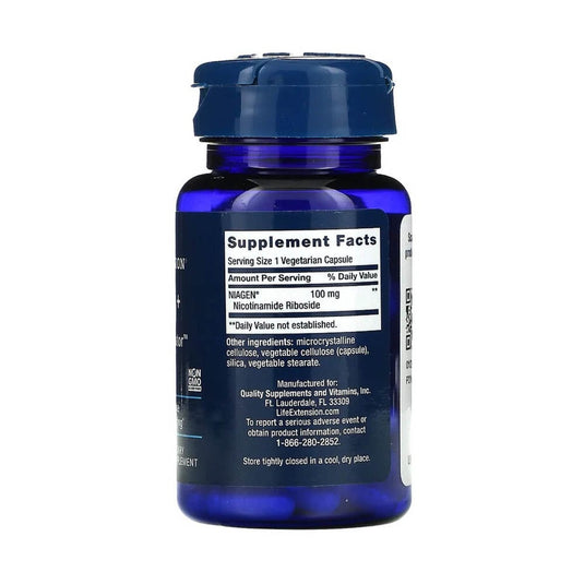NAD+ Cell Regenerator, 100 mg, Life Extension, 30 capsule