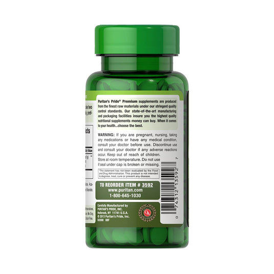 Natural Chlorella, 500 mg, Puritans Pride, 120 tablete