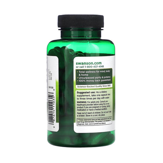 Neem Leaf, (Antibiotic si Antifungic), 500 mg, Swanson, 100 capsule SW1035