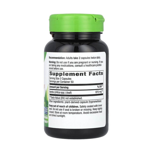 Nettle Leaf (Urzica), 435 mg, Nature's Way, 100 Capsule