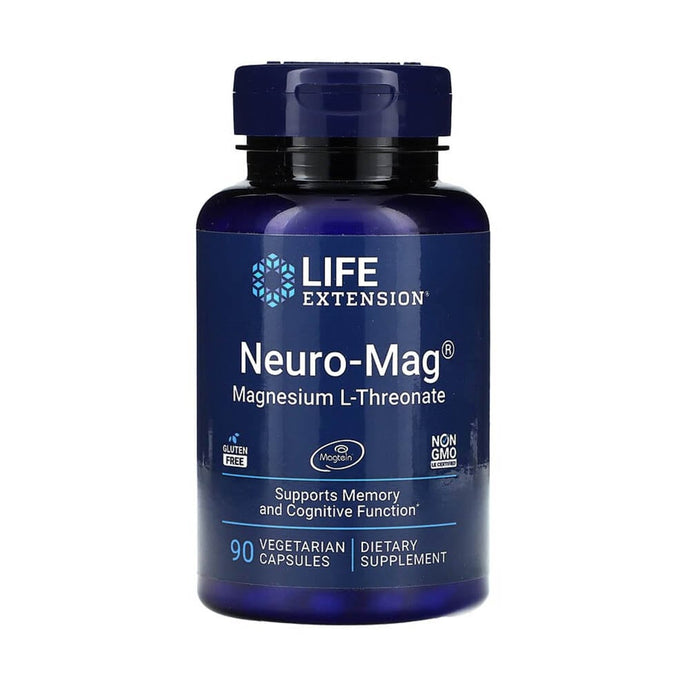 Neuro-Mag, Magnesium L-Threonate, Life Extension, 90 capsule