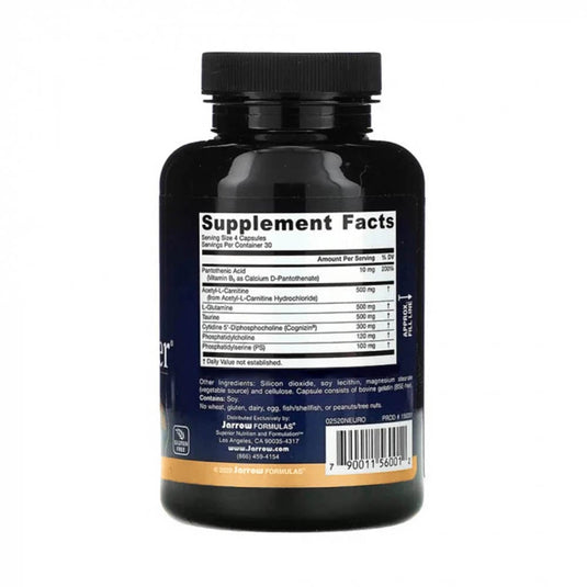 Neuro Optimizer (Memorie, Concentrare) Jarrow Formulas, 120 capsule