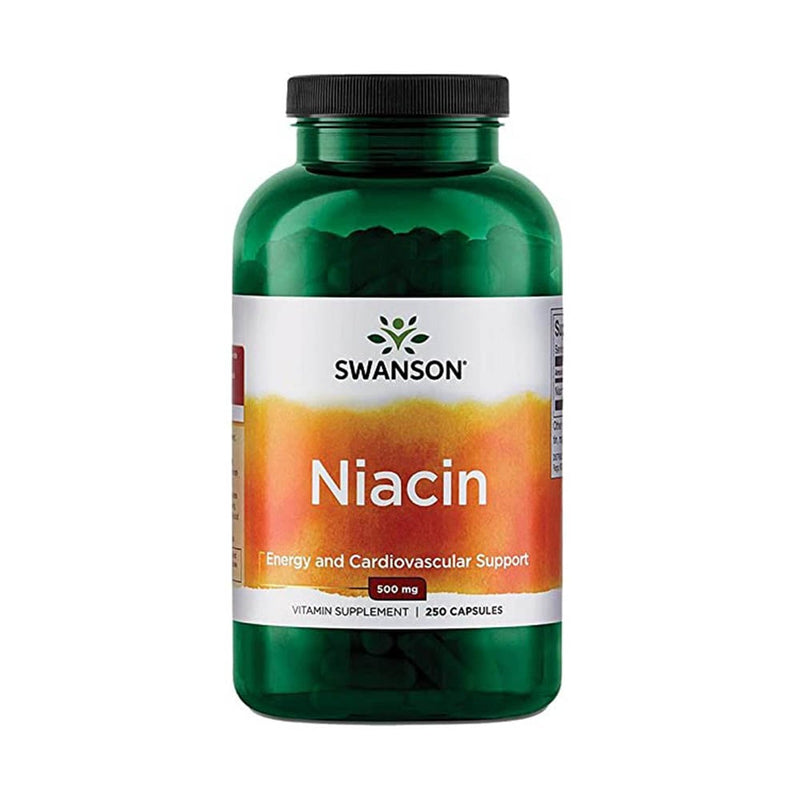 Încărcați imaginea în vizualizatorul Galerie, Niacin (Vitamina B-3), 100 mg, Swanson, 250 tablete SW043
