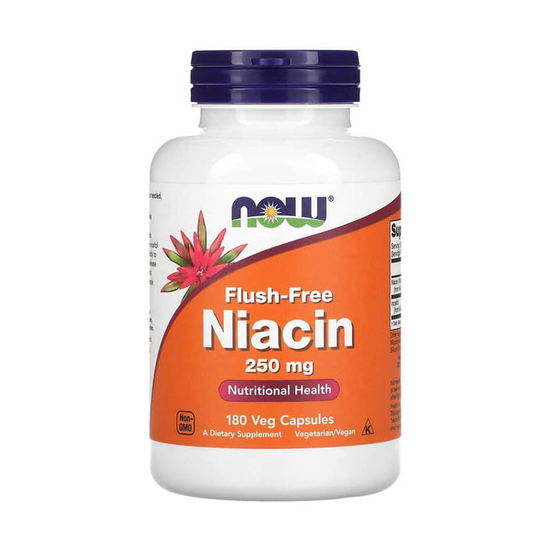Încărcați imaginea în vizualizatorul Galerie, Niacin, Vitamina B3, Flush-Free, 500 mg, Now Foods, 90 capsule
