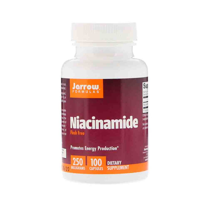 Niacinamide Vitamina B3 (Flush Free) 250mg, Jarrow Formulas, 100 capsule