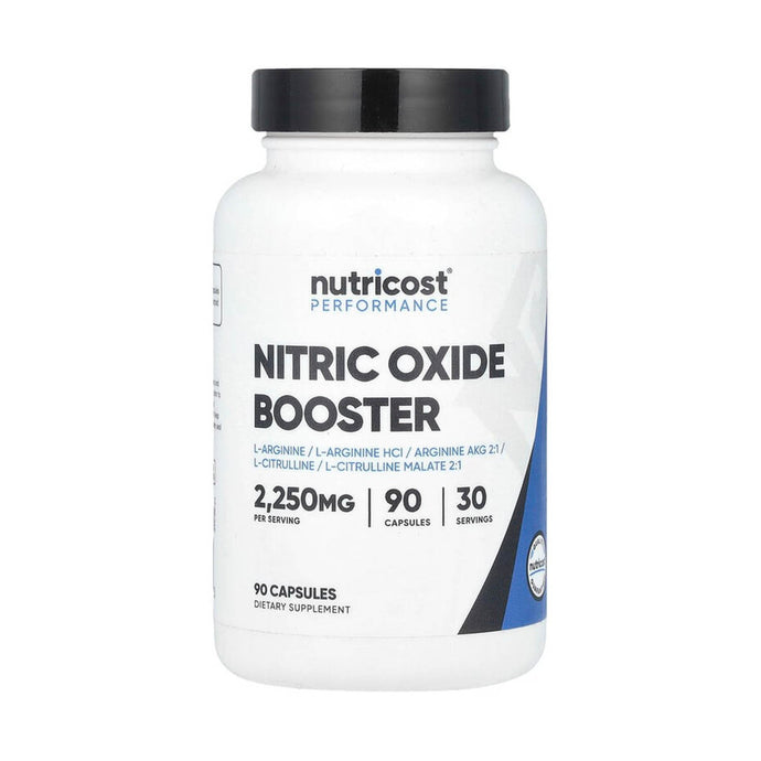 Nitric Oxide Booster, Nutricost, 90 Capsule