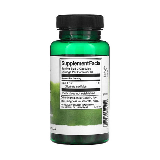 Noni (Morinda Citrifolia), 500 mg, Swanson, 60 capsule SWU124
