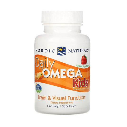 Daily Omega Kids, 500 mg, Nordic Naturals, 30 Soft Gels