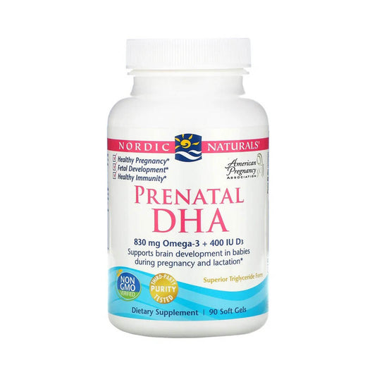 Prenatal DHA, 830 mg, Nordic Naturals, 90 softgels