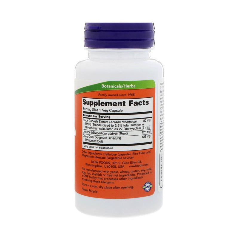Încărcați imaginea în vizualizatorul Galerie, Black Cohosh Root, (Cohoş Negru) 80 mg, Now Foods, 90 capsule
