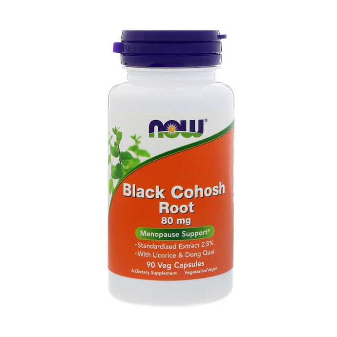 Black Cohosh Root, (Cohoş Negru) 80 mg, Now Foods, 90 capsule