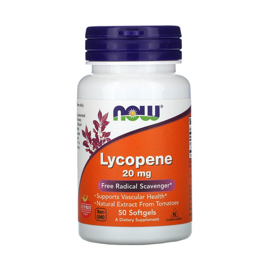 Lycopene (Licopen) 10 mg, Now Foods, 60 softgels
