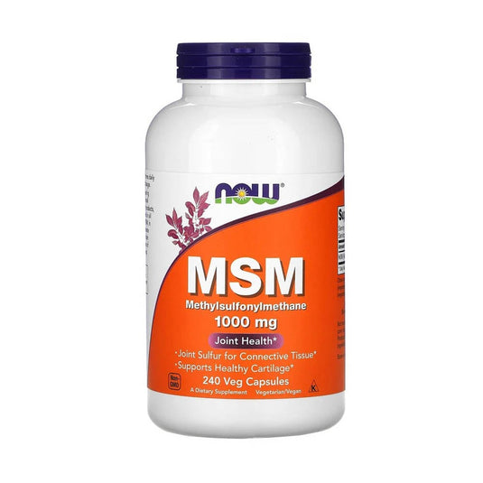 MSM, Methylsulfonylmethane, 1000mg, Now Foods, 120 capsule