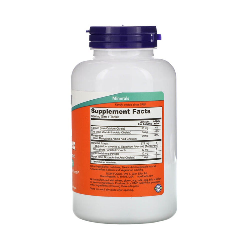 Încărcați imaginea în vizualizatorul Galerie, Silica Complex (Siliciu) with Horsetail Extract, Now Foods, 180 tablete
