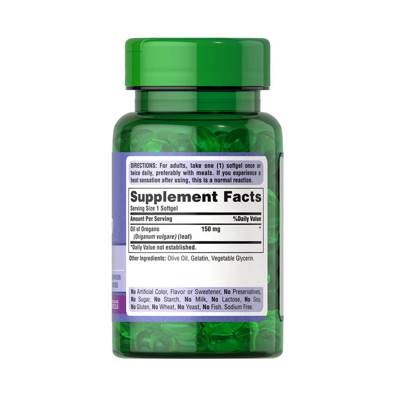 Încărcați imaginea în vizualizatorul Galerie, Oil Of Oregano, 150 mg, Puritans Pride, 90 softgels
