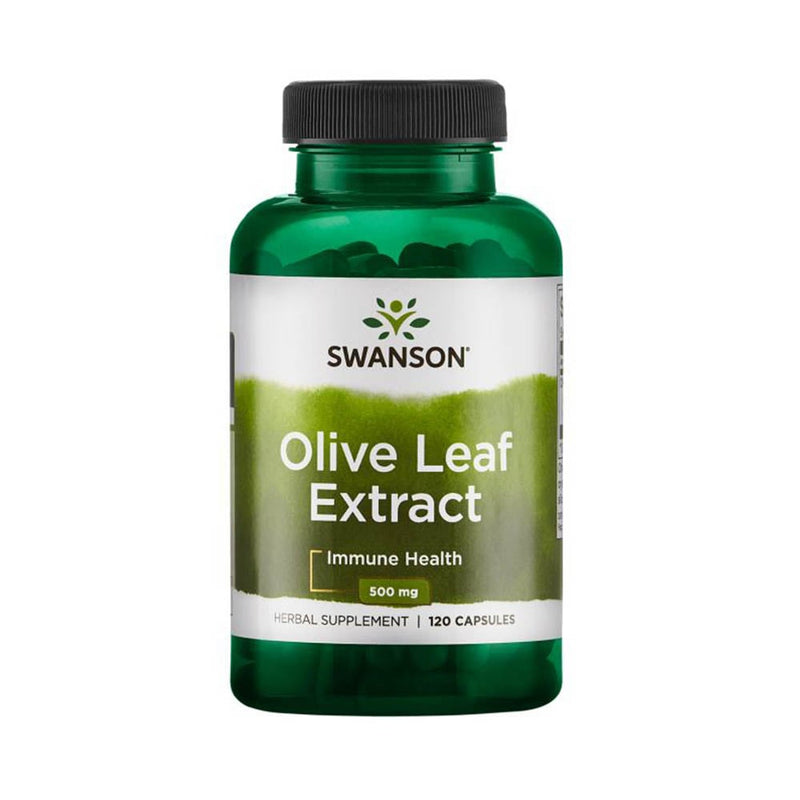 Încărcați imaginea în vizualizatorul Galerie, Olive Leaf Extract, 500 mg, Swanson, 60 capsule SWH158
