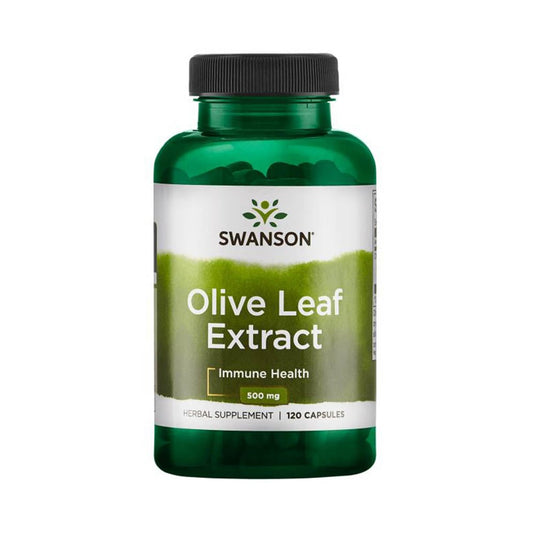 Olive Leaf Extract, 500 mg, Swanson, 60 capsule SWH158