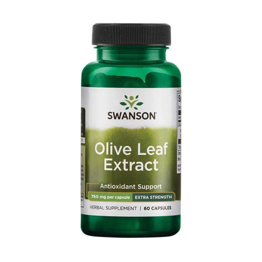 Olive Leaf Extract, 500 mg, Swanson, 60 capsule SWH158
