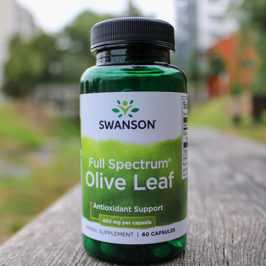 Olive Leaf (Frunza de Maslin), 400 mg, Swanson, 60 capsule SW1280
