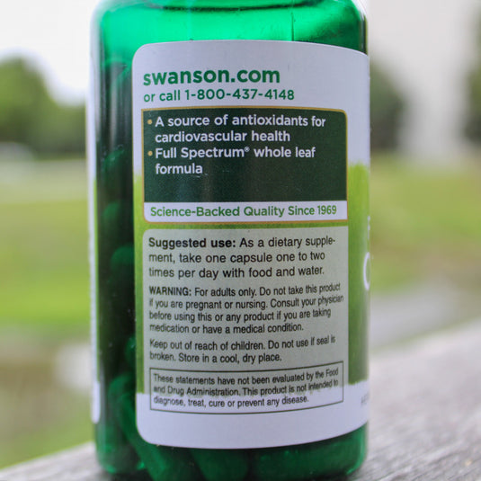 Olive Leaf (Frunza de Maslin), 400 mg, Swanson, 60 capsule SW1280