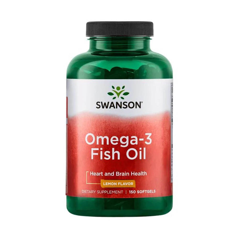 Încărcați imaginea în vizualizatorul Galerie, Omega-3 Fish Oil, 1000 mg, Swanson, 150 softgels SW1253
