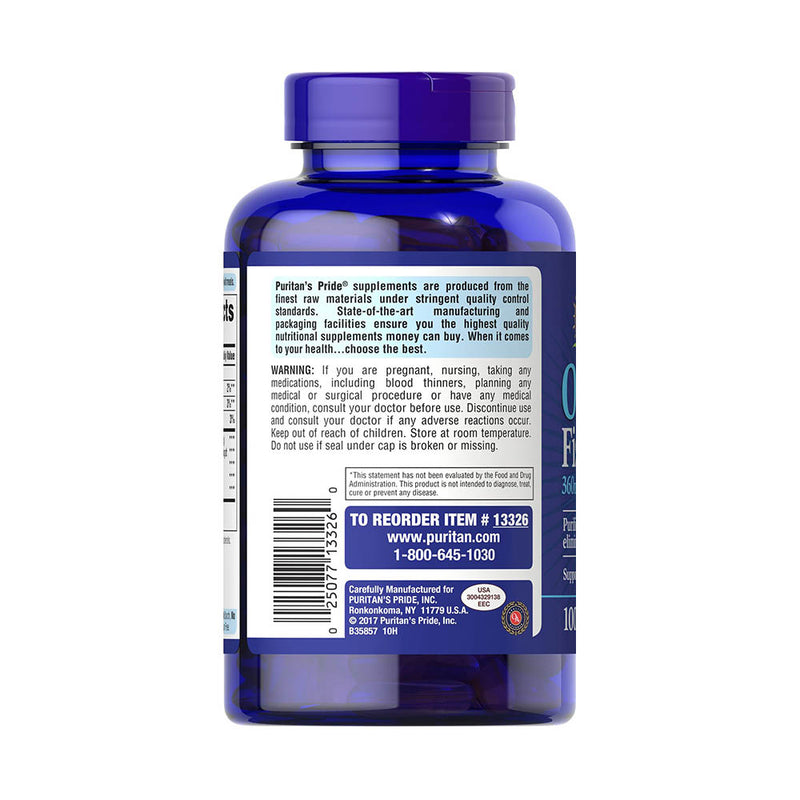 Încărcați imaginea în vizualizatorul Galerie, Omega-3 Fish Oil, 1200 mg, Puritan&#39;s Pride, 100 softgels
