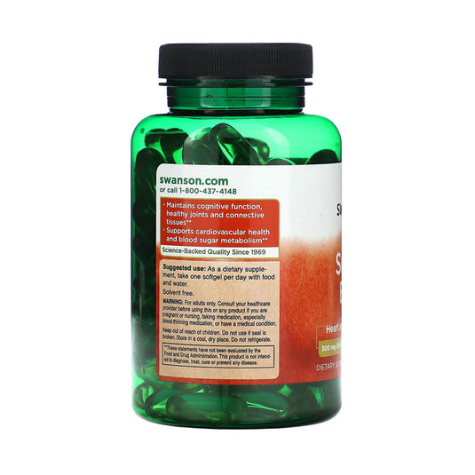 Omega 3 Super EPA 300 mg & DHA 200 mg, Swanson, 100 Softgels SWE098
