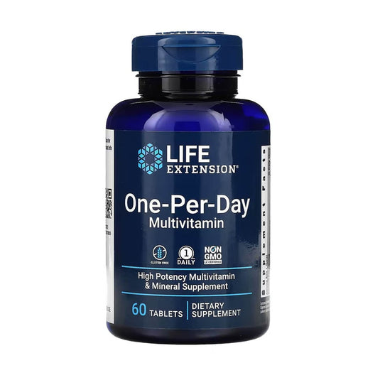 One-Per-Day Multivitamin, Life Extension, 60 tablete