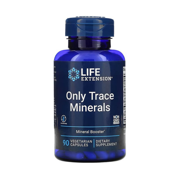 Only Trace Minerals, (Glycinate Chelate) Life Extension, 90 capsule
